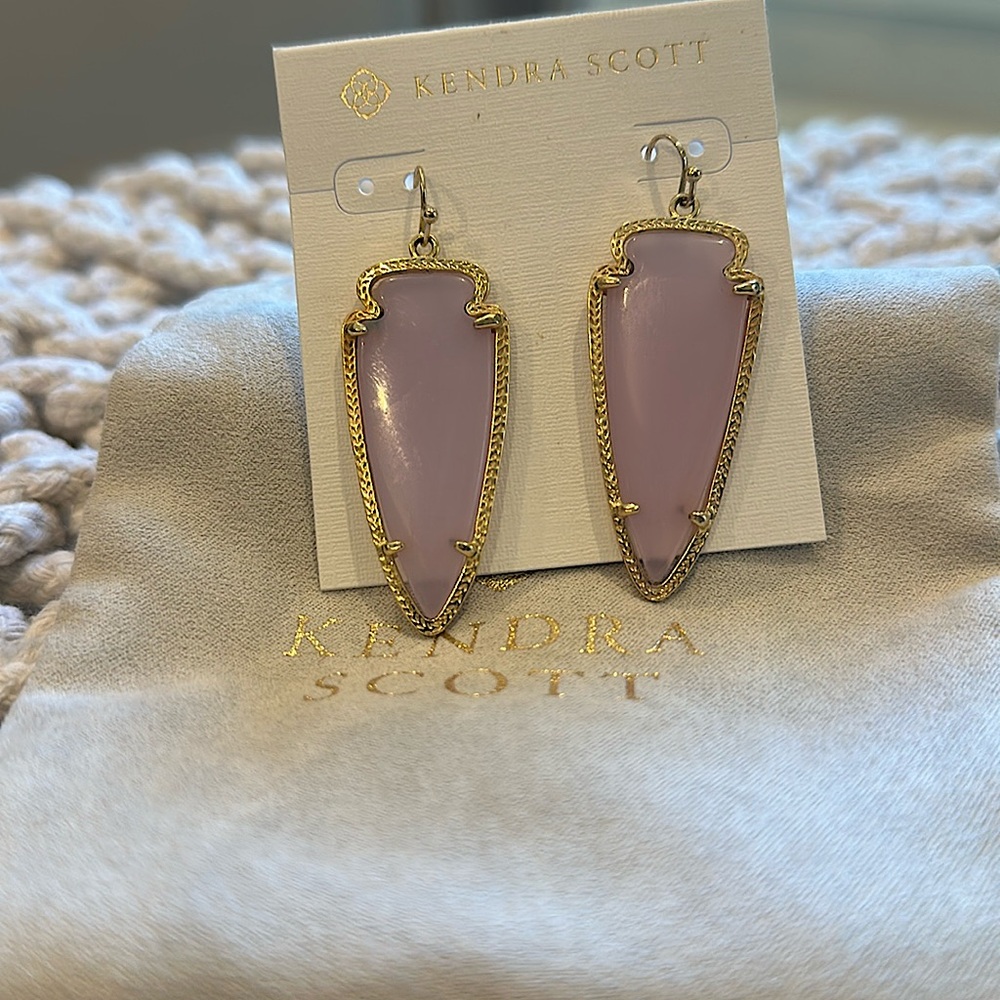 Kendra Scott Skylar lilac and gold